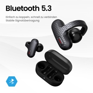 Casti audio Amazfit Up, Bluetooth, IPX4, cu control tactil - Img 3