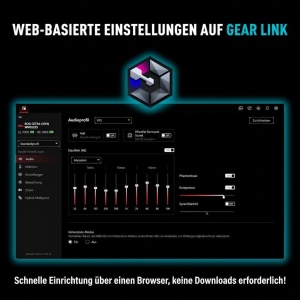 Casti audio ASUS ROG Cetra Open Wireless, Bluetooth 6.0, Negru - Img 9