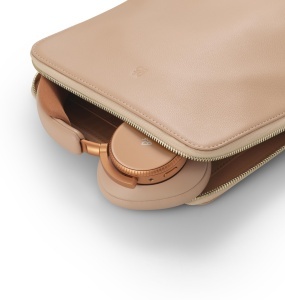 Casti audio Bang Olufsen Beoplay H100 wireless, 40mm, culoare Apricot - Img 5