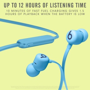 Casti audio Beats Flex - Apple W1, Bluetooth 1, 12 ore autonomie, Flammenblau - Img 2