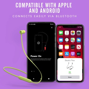 Casti audio Beats Flex Apple W1, Bluetooth, 12 ore autonomie, galbene - Img 4