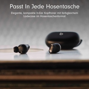 Casti audio Beats Studio Buds, Bluetooth, Noise-Cancelling, Negru - Img 8