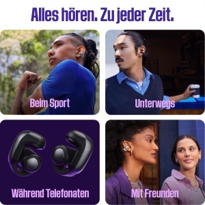 Casti audio Bose Ultra Open Earbuds, Bluetooth, 48 ore autonomie, design deschis - Img 4