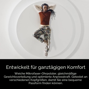 Casti audio Dyson OnTrac cu anulare activa a zgomotului, 55 ore autonomie, albastrucupru - Img 9