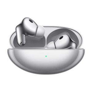 Casti audio HUAWEI FreeBuds Neo, 40 ore autonomie, IP55, argintii