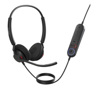 Casti audio Jabra Engage 40, cablu USB-A, stereo, cu microfoane anti-zgomot, negru - Img 4
