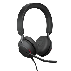 Casti audio Jabra Evolve2 40 SE cu USB-C, reducere zgomot, negru
