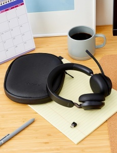 Casti audio Jabra Evolve2 65 Noise Cancelling, Bluetooth, Negru - Img 2