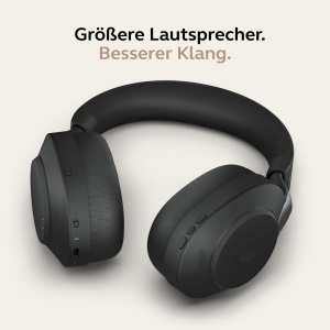 Casti audio Jabra Evolve2 85, wireless, cu microfon, noise cancelling, negru - Img 5