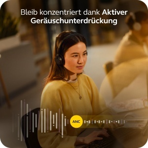 Casti audio Jabra Evolve3 45 Bluetooth, usor, microfon reversibil, USB-A - Img 4