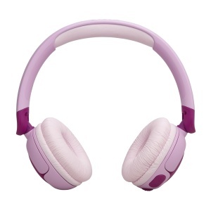 Casti audio JBL Junior 320 BT, wireless, pentru copii, lila - Img 3