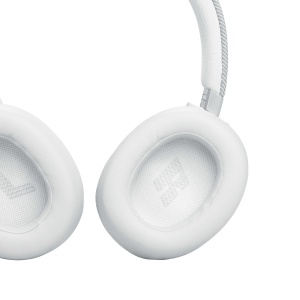 Casti audio JBL Live 770 NC, Bluetooth, 65 ore autonomie, Alb - Img 7