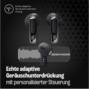 Casti audio JBL Live Flex 3, Bluetooth, 50 ore autonomie, IP54, Negru - Img 6