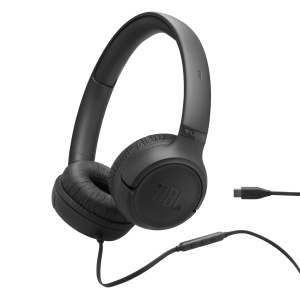 Casti audio JBL Tune 530C, On-Ear, Negru, Cablu USB-C