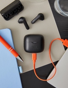 Casti audio JBL Tune Flex TWS, Noise-Cancelling, 32h autonomie, Negru - Img 2