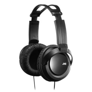 Casti audio JVC HARX330, 40 mm, rotative, negru - Img 4