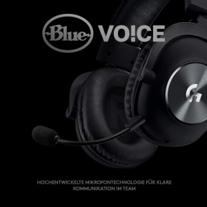 Casti audio Logitech G, Negru, cu microfon detasabil, surround sound - Img 2