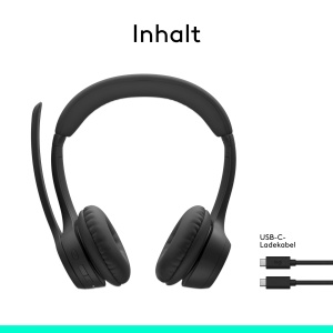 Casti audio Logitech Zone 300, wireless, cu microfon, 20 ore autonomie - Img 9