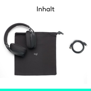 Casti audio Logitech Zone Vibe 100, wireless, 40 mm, usor, cu microfon - Img 11