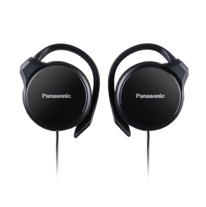 Casti audio Panasonic RP-HS46E-K cu design ergonomic, sunet puternic, negru