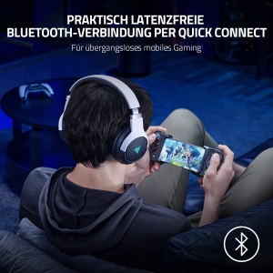 Casti audio Razer Kaira Pro cu haptica HyperSense, 50 mm, negru-alb - Img 6