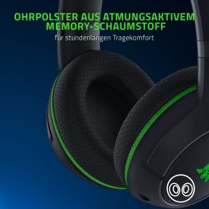 Casti audio Razer Kaira Pro, wireless, 50mm, negru-verde - Img 5