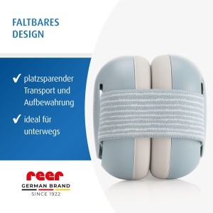 Casti audio reer SilentGuard Baby, protectie sonora, ajustabile, bleu - Img 7