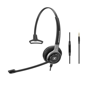 Casti audio Sennheiser Century SC 635 - cablu 3,5 mm - negrusilver