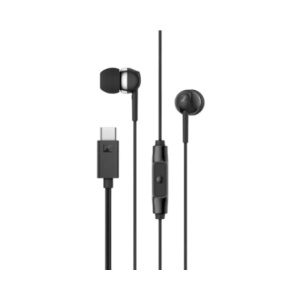 Casti audio Sennheiser CX 80U, USB-C, cu microfon, negru - Img 4