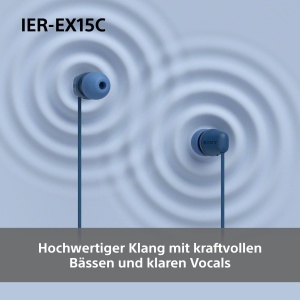 Casti audio Sony IER-EX15C, USB-C, negru, sunet clar si puternic - Img 5