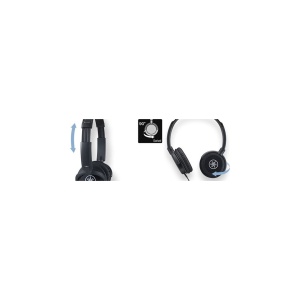 Casti audio Yamaha HPH-100B, negru On-Ear, confortabile, sunet dinamic - Img 2