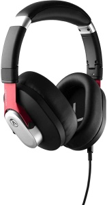Casti Austrian Audio Hi-X15, casti profesionale pentru studio de inregistrari, sala de repetitii sau utilizare zilnica (over-ear, tampoane pentru urechi din spuma cu memorie, conexiune jack de 3,5 mm), negru/rosu