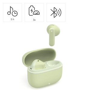Casti Bluetooth Hama Freedom Light II Verde Wireless Touch Control 20h Autonomie - Img 2