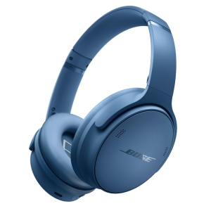 Casti fara fir Bose QuietComfort cu microfon si anulare a zgomotului, casti Bluetooth over-ear cu anulare a zgomotului, durata de viata a bateriei de pana la 24 de ore, Twilight Blue - editie limitata - Img 1