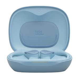 Casti fara fir JBL Sense Lite cu design cu carlig si conductie de aer, tehnologie OpenSound, 32 de ore de redare, rezistenta la apa/praf IP54, compatibila cu aplicatia pentru casti, albastru - Img 7