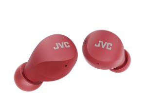 Casti fara fir JVC Gumy Mini -- Casti Bluetooth mici si usoare (5.1) cu 3 moduri de sunet, rezistenta la apa (IPX4) si baterie de 23H. Casti pentru sport si acasa -- HA-Z66T-R