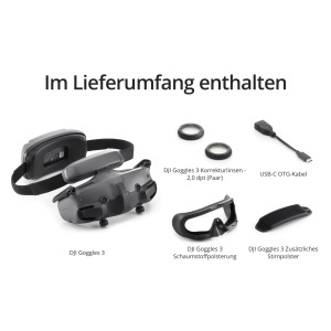 Casti FPV DJI Goggles 3 cu Micro-OLED, 1080p, Streaming Wireless - Img 7