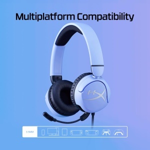 Casti gaming HyperX Cloud Mini Wired pentru copii audio sigur sub 85 dB microfon pliabil - Img 8