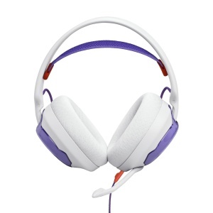 Casti gaming JBL Quantum 250 Over-Ear microfon cu anulare zgomot cablu 35 mm alb - Img 3