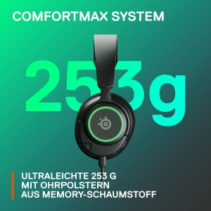 Casti gaming SteelSeries Arctis Nova 3 Hi-Fi 360deg Surround Sound RGB Microfon ClearCast Gen 2 - Img 7