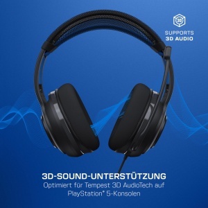 Casti gaming Turtle Beach Atlas 200 PS5PS4 cablu negru sunet premium - Img 4