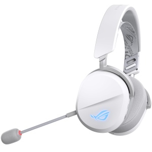 Casti Gaming Wireless ASUS ROG Pelta White RGB Bluetooth USB-C Alb - Img 3
