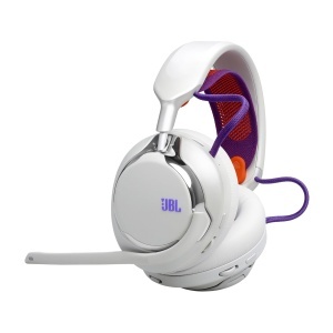 Casti gaming wireless JBL Quantum 950 Bluetooth Head-Tracking Noise-Cancelling Alb