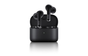 Casti intraauriculare fara fir Denon AH-C830WNC cu Bluetooth si anulare a zgomotului, reglare Soundmaster si durata de viata a bateriei de pana la 24 de ore, negru
