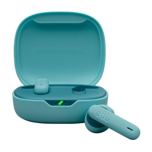 Casti JBL Wave Flex 2 Bluetooth In-Ear 40h Autonomie IP54 Rezistente la Apa si Praf Albastru