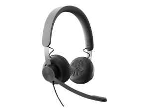 Casti Logitech Zone Wired GRAPHITE Stereo Culoare Gri - Img 7