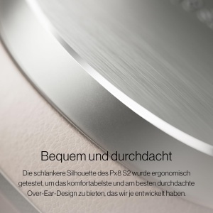 Casti wireless Bowers Wilkins Px8 S2 Noise-Cancelling Bluetooth Onyx Negru - Img 8