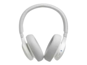 Casti wireless JBL Live 650BT banda de sustinere sunet binaural alb - Img 3