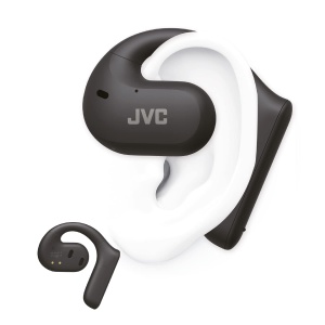 Casti wireless JVC HA-NP35T-B Open Ear Design IPX4 17 ore autonomie Bluetooth 51 Negru