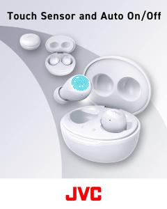 Casti wireless JVC HA-Z66T Gumy Mini Bluetooth 51 23 ore autonomie Alb - Img 7